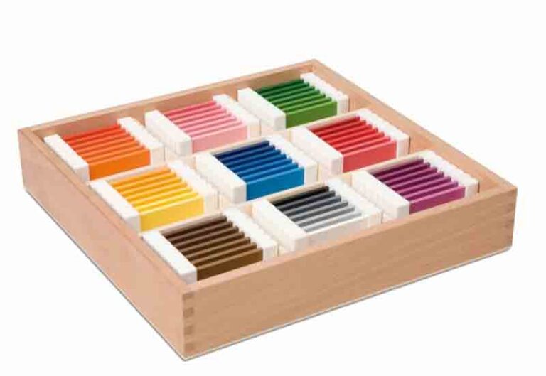 Montessori Color Tablets - Montessori Teacher Training