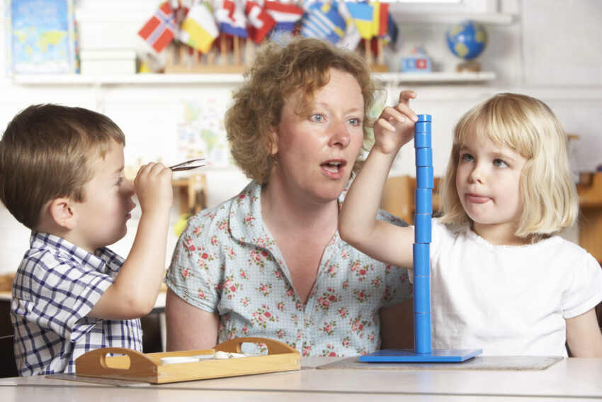 The Role of Montessori Measurement Materials in Nurturing Critical Thinking Skills